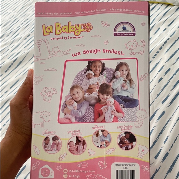 JC Toys La Baby Pink Doll - Picture 5 of 8